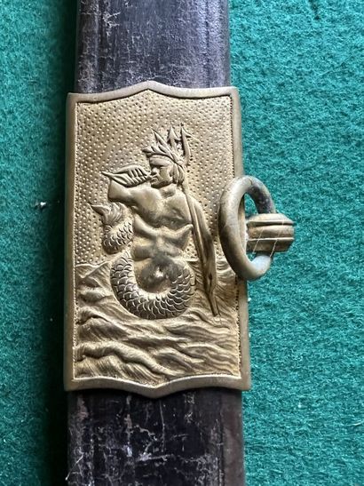 Danish naval officer's saber. Handle with...