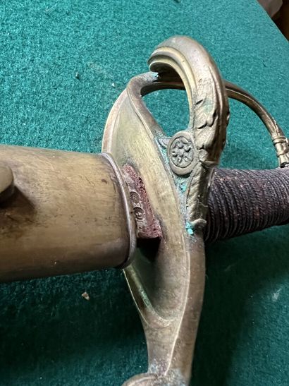 Infantry officer's saber, model 1821, given...