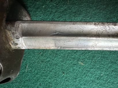 Infantry officer's saber, type 1882. Horn...