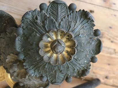 A set of gilt bronze embrace holders from...