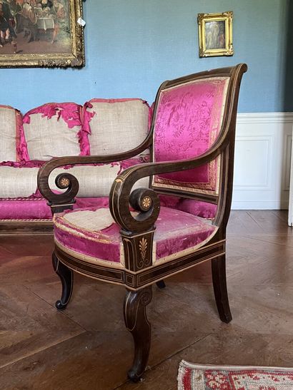 Part of a Louis-Philippe period living room...