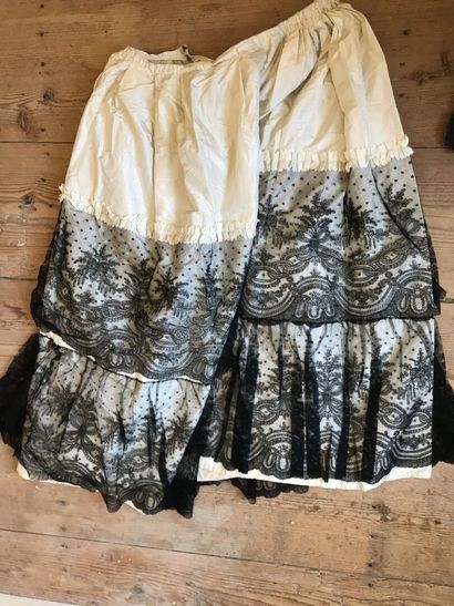 Daytime dress, Second Empire, bodice in whalebone...