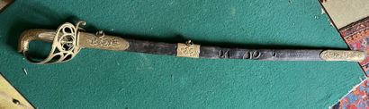 Danish naval officer's saber. Handle with...