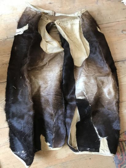 Pair of cowboy chaps, early 20th century,...