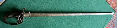 Infantry officer's saber, type 1882. Horn...