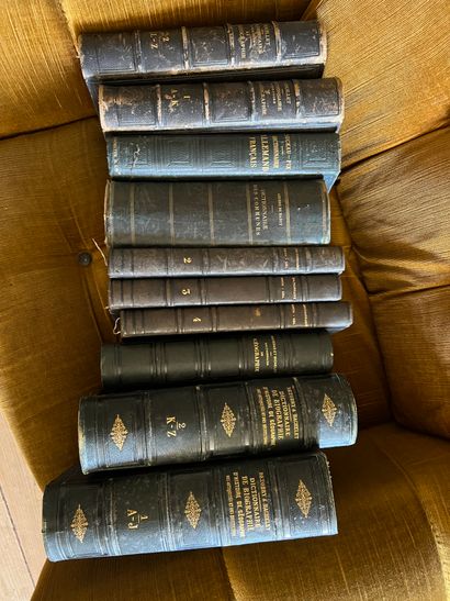 Mannette C de livres & dictionnaires français...