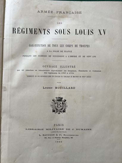 Book, not collated, in the state: Mouillard...