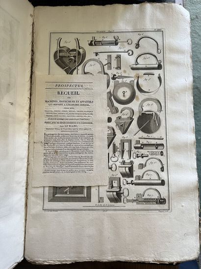 Art du serrurier. S.l.n.n., 1767. In-folio....