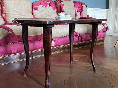 Louis XV style burrwood side table

Including...