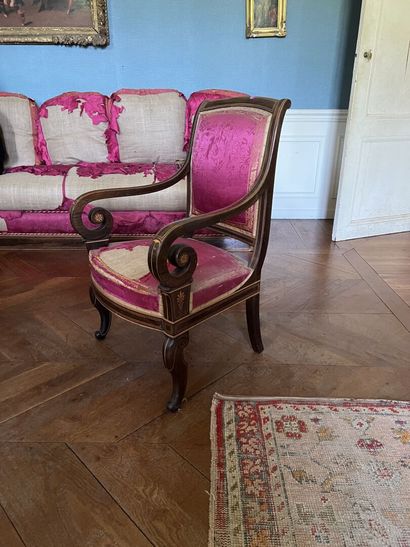 Part of a Louis-Philippe period living room...
