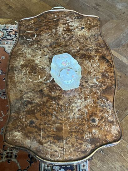 Louis XV style burrwood side table

Including...