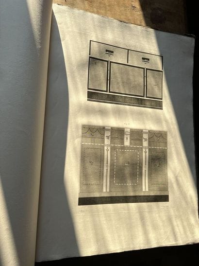 F. Mazois, Ruins of Pompeii

Two large volumes,...