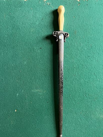 Dagger of venery. Handle with sides. Iron...