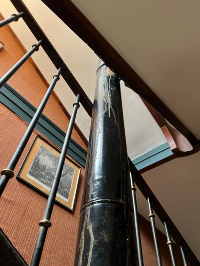 Poêle en faïence, première moitié du XIXème...