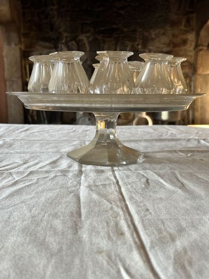 Attribué à BACCARAT, vers 1880

Onze verres...