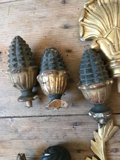 Meeting of curtain rod knobs, Restoration...