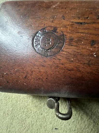 Bolt action rifle, model 1866. Barrel dated...