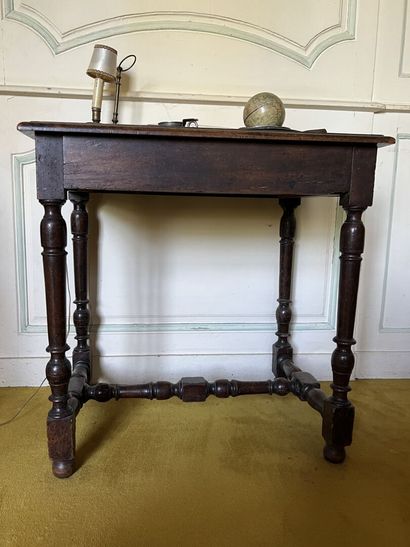 Walnut table, Louis XIV style, 19th century

Resting...