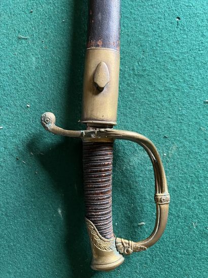 Infantry officer's saber, model 1821, given...