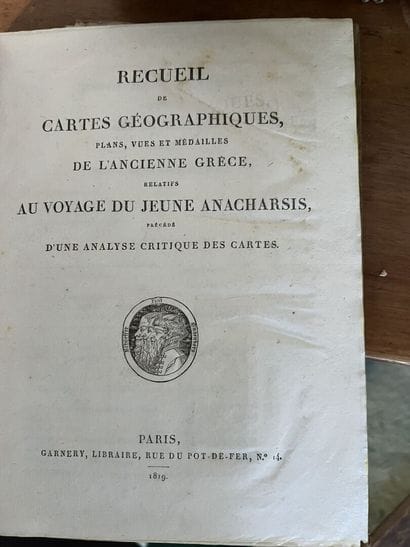 ANACHARSIS, Atlas of 1819 

A set of text...