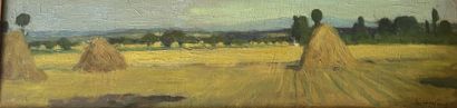 French school, 1936

The Haystacks

Panel,...