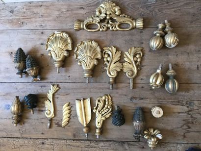 Meeting of curtain rod knobs, Restoration...