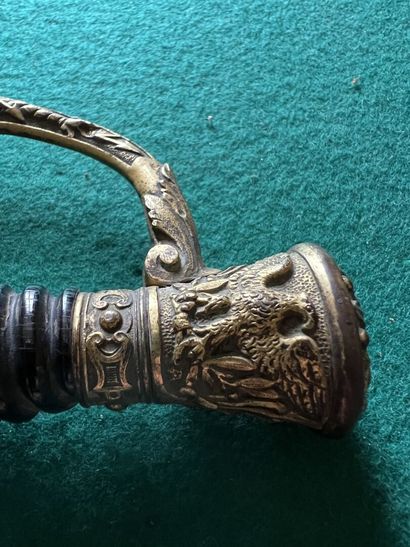 Officer's sword, model 1817 with chasing....