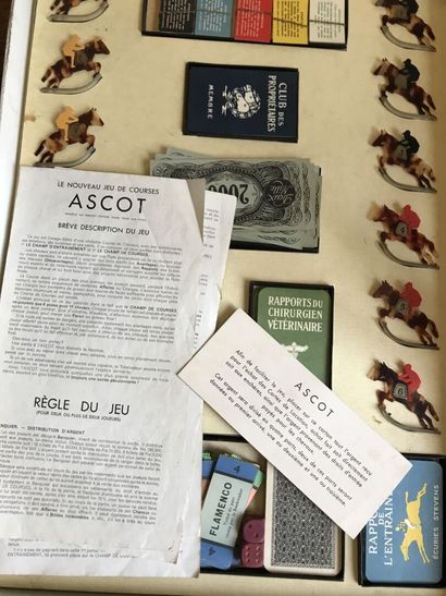 Réunion de jeux de société, XXe siècle, principalement...