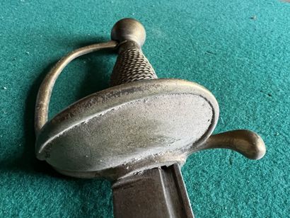 Infantry saber. Fully filigree fuse. Brass...