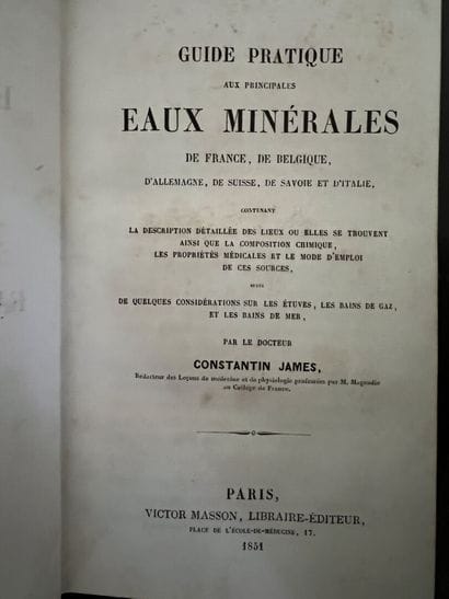 Constantin James, Guide pratiques aux principales...