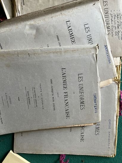 Lot of 5 books, not collated, in the state:...