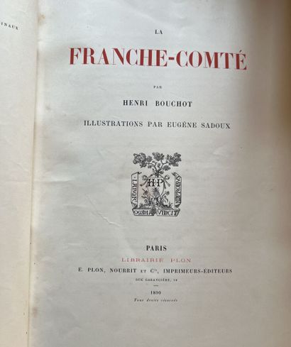 JURA, BURGUNDY AND FRANCHE-COMTE

A. ROUSSET,...
