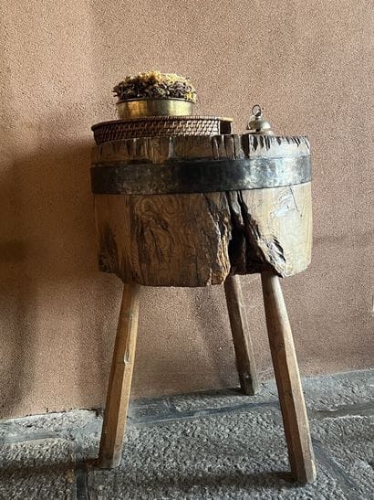 Billot en bois, fin XIXème

H. 81 cm
