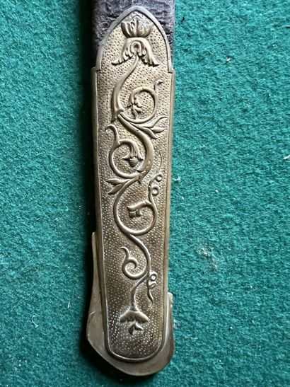 Danish naval officer's saber. Handle with...