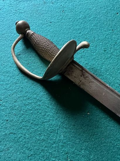 Infantry saber. Fully filigree fuse. Brass...