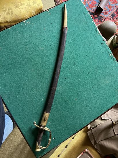 Infantry officer's saber, model 1821, given...