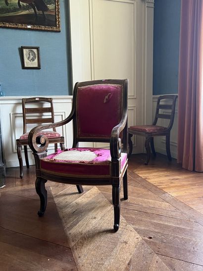 Part of a Louis-Philippe period living room...