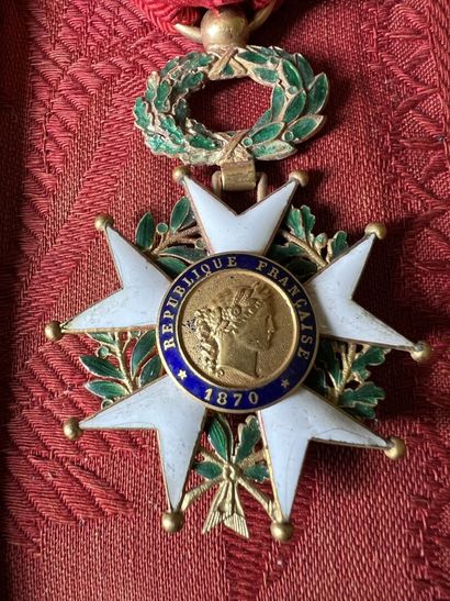 France Lot of 4 decorations : Legion of Honor...