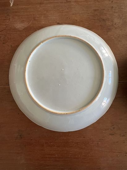 CHINE XVIIIe

Paire d'assiettes calottes...