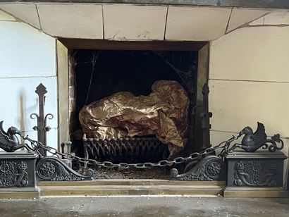 Restoration period gilded and chased bronze...