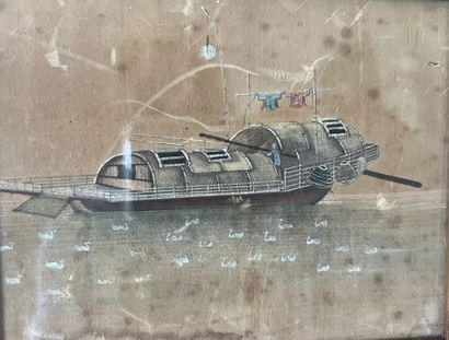 Chinese school around 1850

My junk

Gouache...