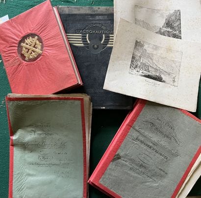 Lot of 3 books, not collated, in the state:...