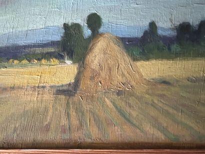 French school, 1936

The Haystacks

Panel,...