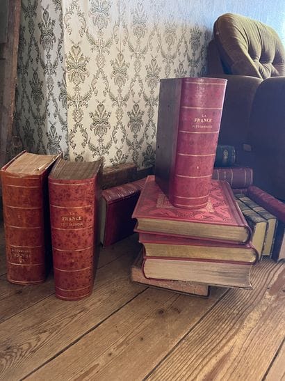 Mannette C de livres & dictionnaires français...