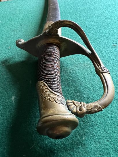Infantry officer's saber, model 1821, given...