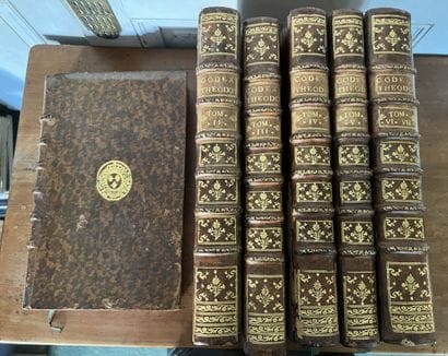 Codex Theodosianus cum Comment. Gothofredi...