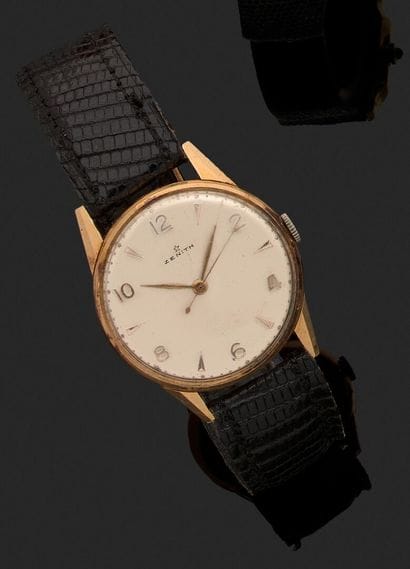 ZENITH

Men's watch bracelet, the round case...