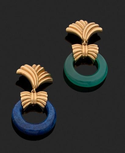 Attributed to VAN CLEEF & ARPELS

Pair of...