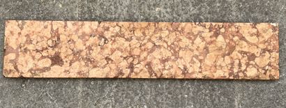 Plaque in red marble

H. 87, L. 18, D. 3...