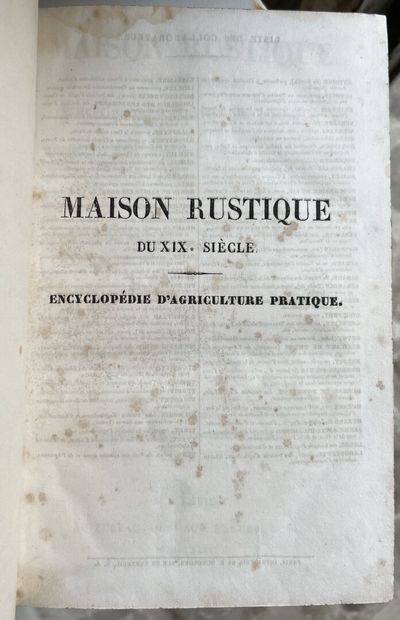 Rustic house of the 19th century

Encyclopedia...